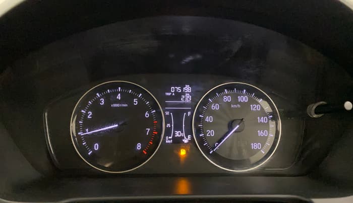 2018 Honda Amaze 1.2L I-VTEC VX, Petrol, Manual, 75,196 km, Odometer Image