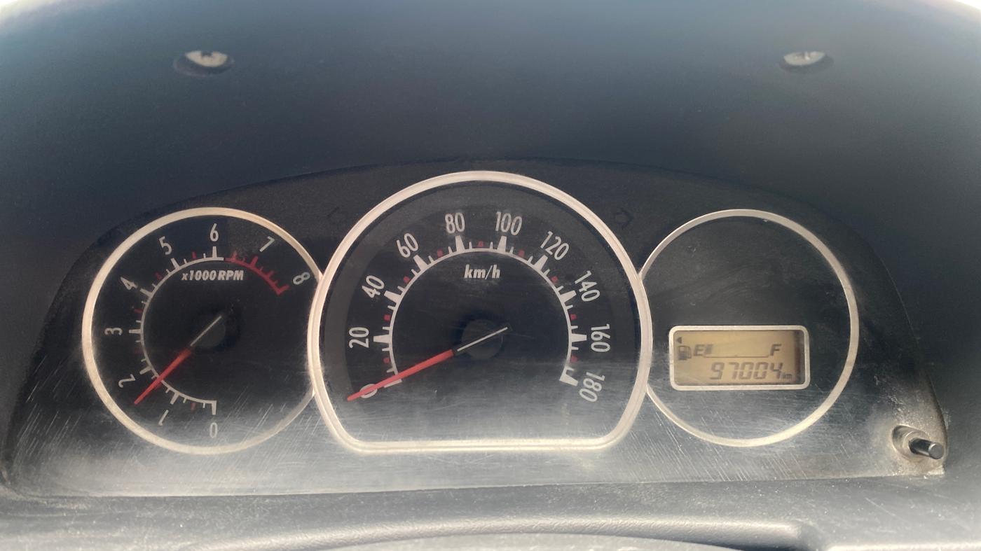 2014 Maruti Alto K10 VXI, Petrol, Manual, 97,003 km, Odometer Image