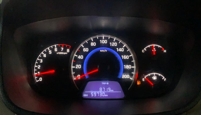 2016 Hyundai Grand i10 SPORTZ 1.2 KAPPA VTVT, Petrol, Manual, 59,720 km, Odometer Image