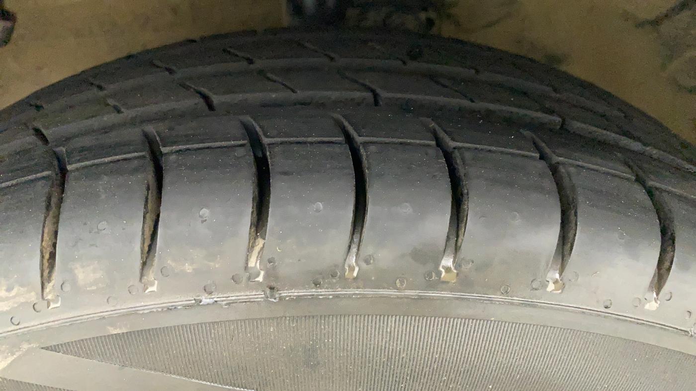 2018 Maruti Celerio VXI (O), Petrol, Manual, 55,847 km, Left Front Tyre Tread