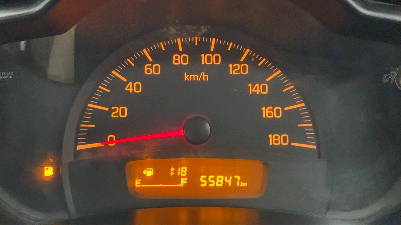 2018 Maruti Celerio VXI (O), Petrol, Manual, 55,847 km, Odometer Image