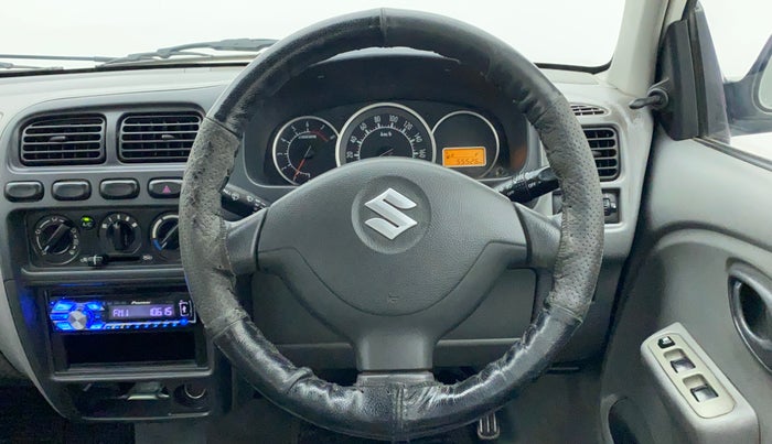 2014 Maruti Alto K10 VXI, Petrol, Manual, 55,819 km, Steering Wheel Close Up