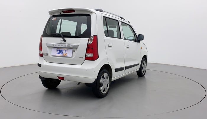 2014 Maruti Wagon R 1.0 VXI, Petrol, Manual, 60,813 km, Right Back Diagonal