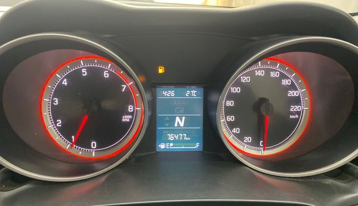 2020 Maruti Swift VXI AMT, Petrol, Automatic, 76,457 km, Odometer Image