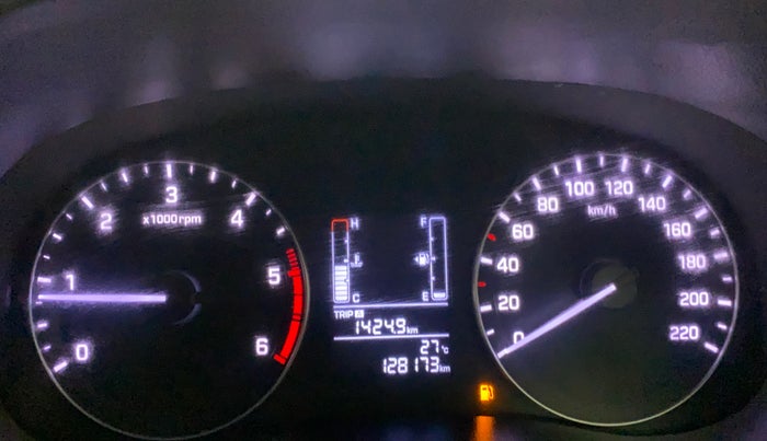 2018 Hyundai Creta SX 1.6 DIESEL, Diesel, Manual, 1,28,516 km, Odometer Image