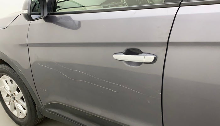 2018 Hyundai Creta SX 1.6 DIESEL, Diesel, Manual, 1,28,516 km, Front passenger door - Teflon Coating Done