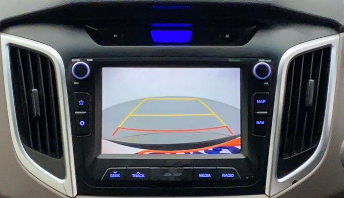 2018 Hyundai Creta SX 1.6 DIESEL, Diesel, Manual, 1,28,516 km, Parking Camera