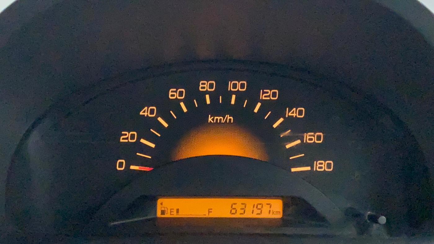 2012 Maruti Wagon R 1.0 LXI, Petrol, Manual, 63,376 km, Odometer Image