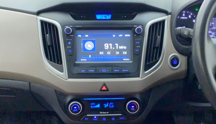 2016 Hyundai Creta SX PLUS AT 1.6 PETROL, Petrol, Automatic, 74,364 km, Air Conditioner