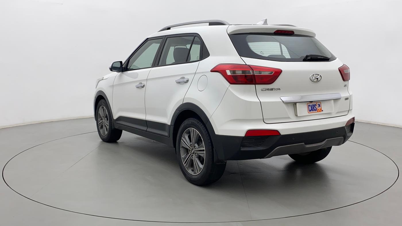 2016 Hyundai Creta SX PLUS AT 1.6 PETROL, Petrol, Automatic, 74,364 km, Left Back Diagonal