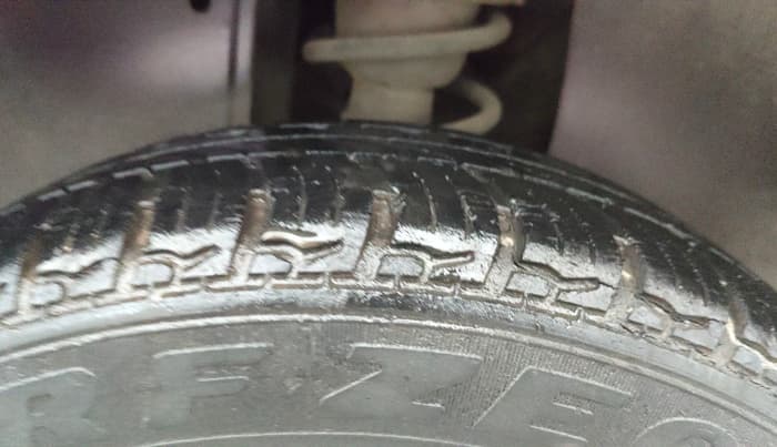 2014 Tata Nano TWIST XT, Petrol, Manual, 15,105 km, Left Rear Tyre Tread