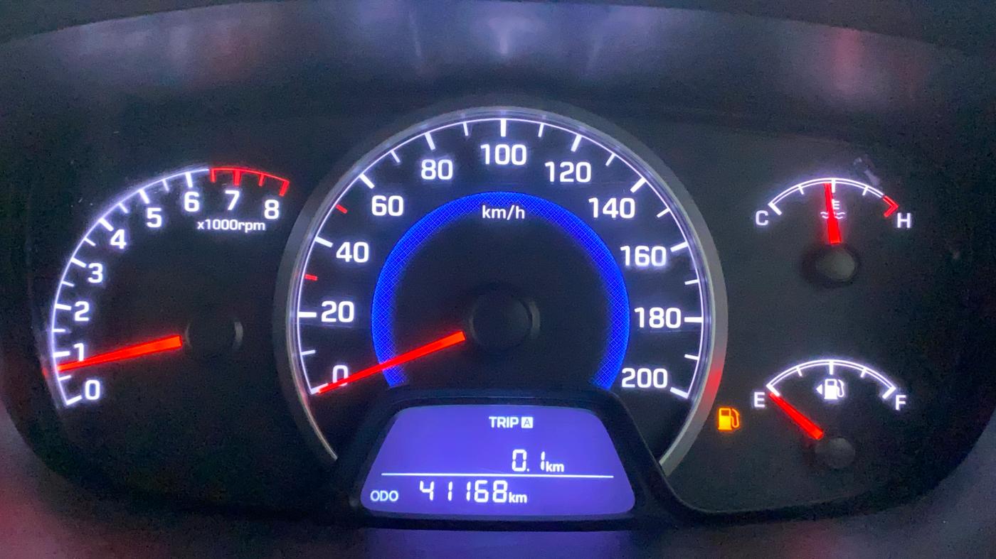 2015 Hyundai Grand i10 SPORTZ 1.2 KAPPA VTVT, Petrol, Manual, 41,168 km, Odometer Image