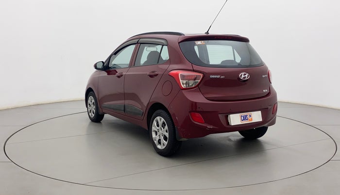 2015 Hyundai Grand i10 SPORTZ 1.2 KAPPA VTVT, Petrol, Manual, 41,168 km, Left Back Diagonal