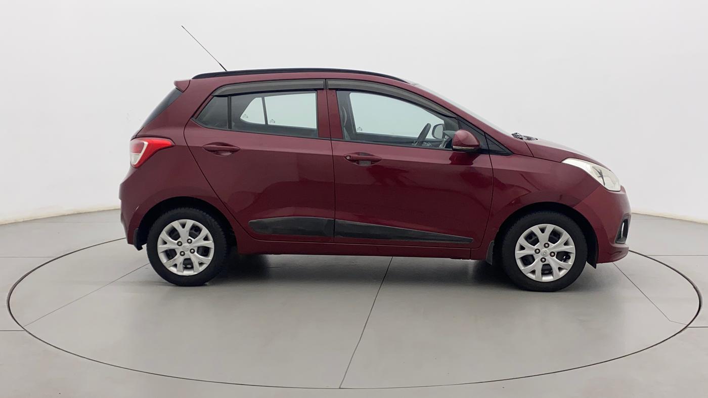 2015 Hyundai Grand i10 SPORTZ 1.2 KAPPA VTVT, Petrol, Manual, 41,168 km, Right Side View