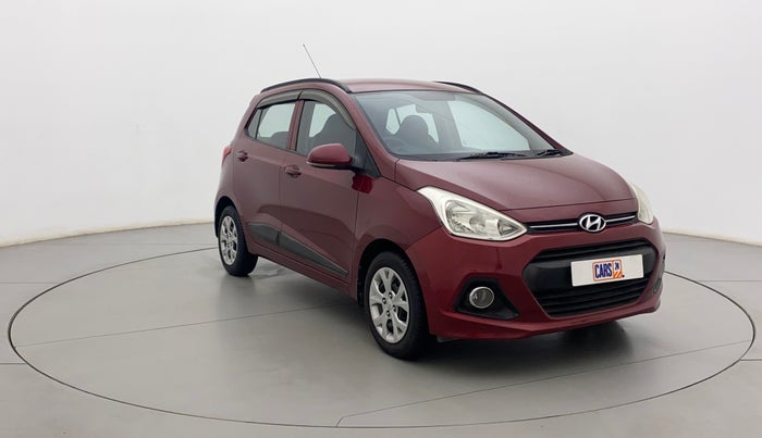 2015 Hyundai Grand i10 SPORTZ 1.2 KAPPA VTVT, Petrol, Manual, 41,168 km, Right Front Diagonal