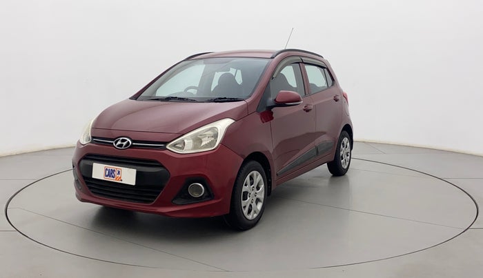 2015 Hyundai Grand i10 SPORTZ 1.2 KAPPA VTVT, Petrol, Manual, 41,168 km, Left Front Diagonal