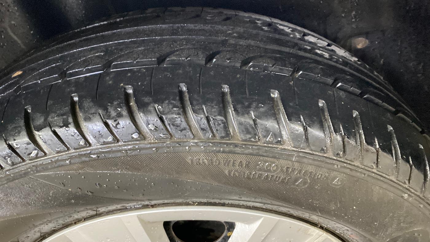 2021 Volkswagen Polo TRENDLINE 1.0L, Petrol, Manual, 57,960 km, Right Rear Tyre Tread