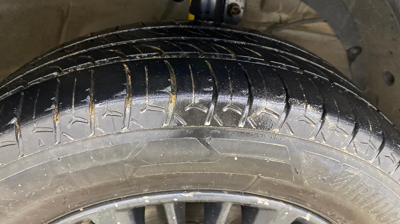 2021 Maruti XL6 ZETA MT, Petrol, Manual, 1,14,922 km, Right Front Tyre Tread