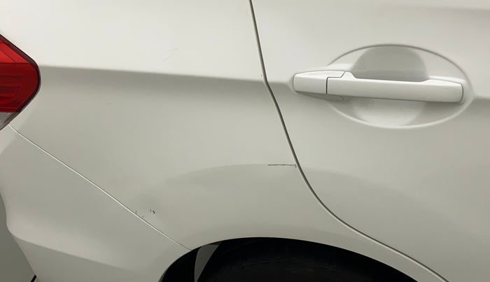 2014 Honda Amaze 1.2L I-VTEC S, Petrol, Manual, 35,511 km, Right quarter panel - Slightly dented