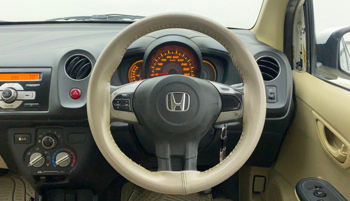 2014 Honda Amaze 1.2L I-VTEC S, Petrol, Manual, 35,511 km, Steering Wheel Close Up