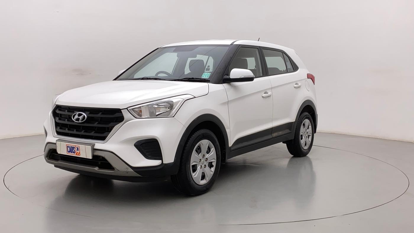 2020 Hyundai Creta E PLUS 1.6 DIESEL, Diesel, Manual, 59,078 km, Left Front Diagonal