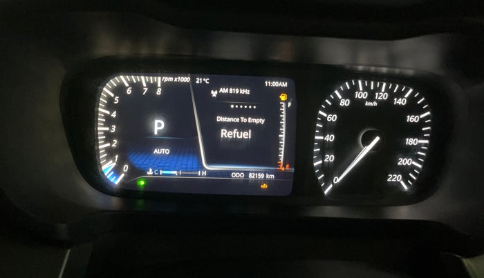 2023 Tata ALTROZ XZA PLUS, Petrol, Automatic, 82,153 km, Odometer Image