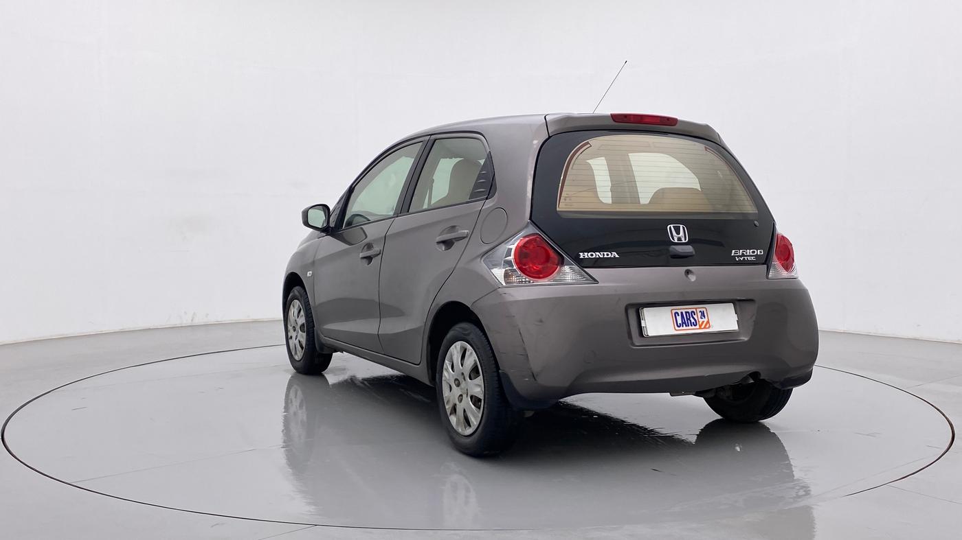 2014 Honda Brio S MT, Petrol, Manual, 75,299 km, Left Back Diagonal