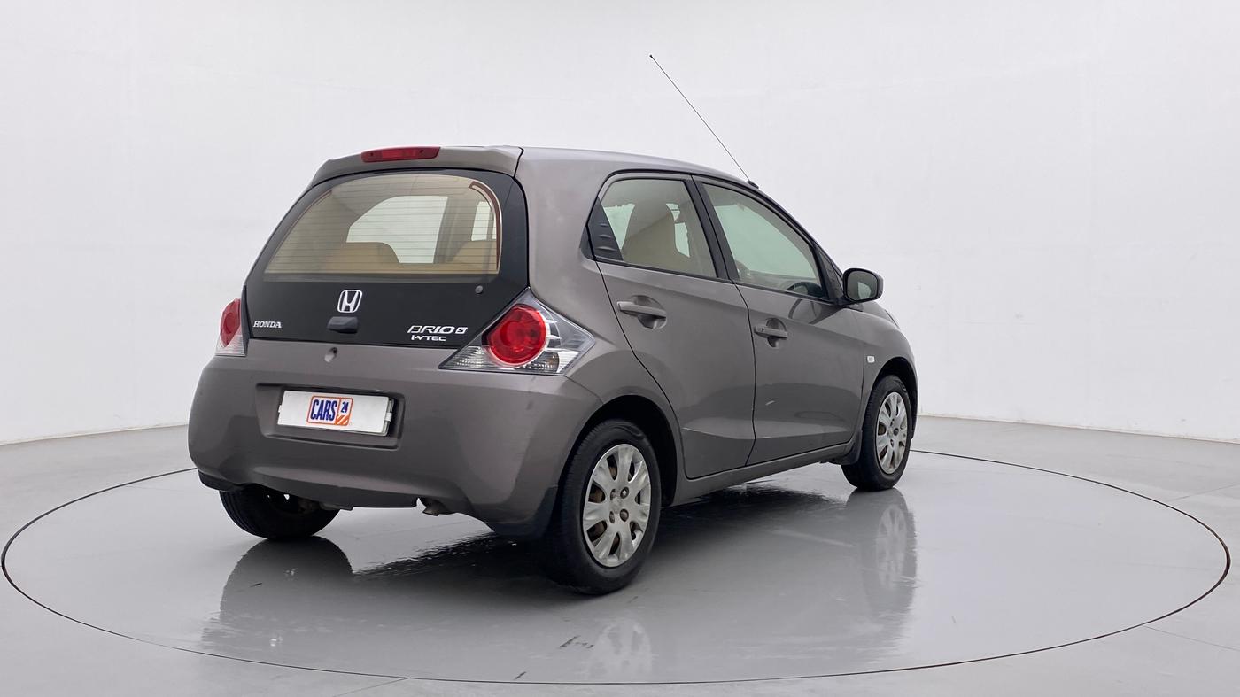 2014 Honda Brio S MT, Petrol, Manual, 75,299 km, Right Back Diagonal