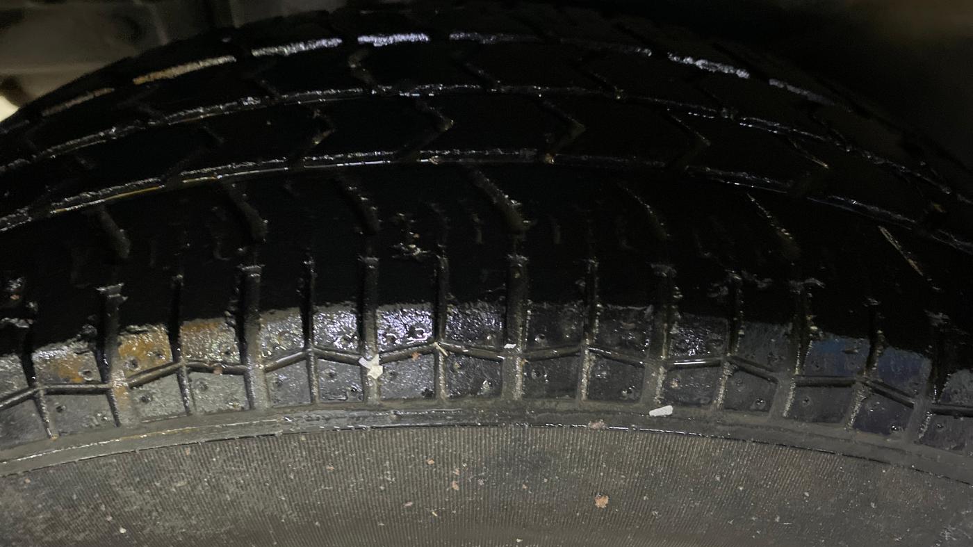 2014 Maruti Swift Dzire VXI, Petrol, Manual, 60,371 km, Right Rear Tyre Tread