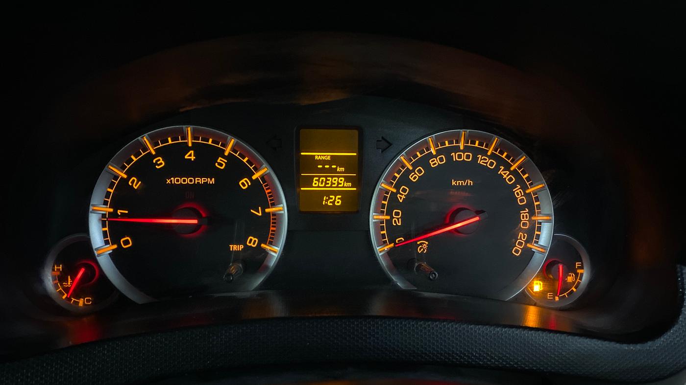 2014 Maruti Swift Dzire VXI, Petrol, Manual, 60,371 km, Odometer Image