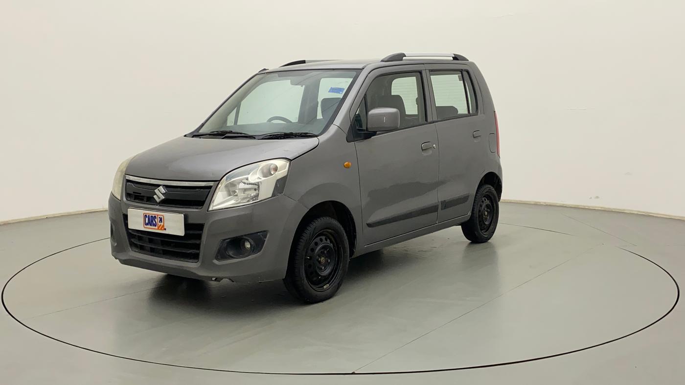 2014 Maruti Wagon R 1.0 VXI, Petrol, Manual, 97,752 km, Left Front Diagonal