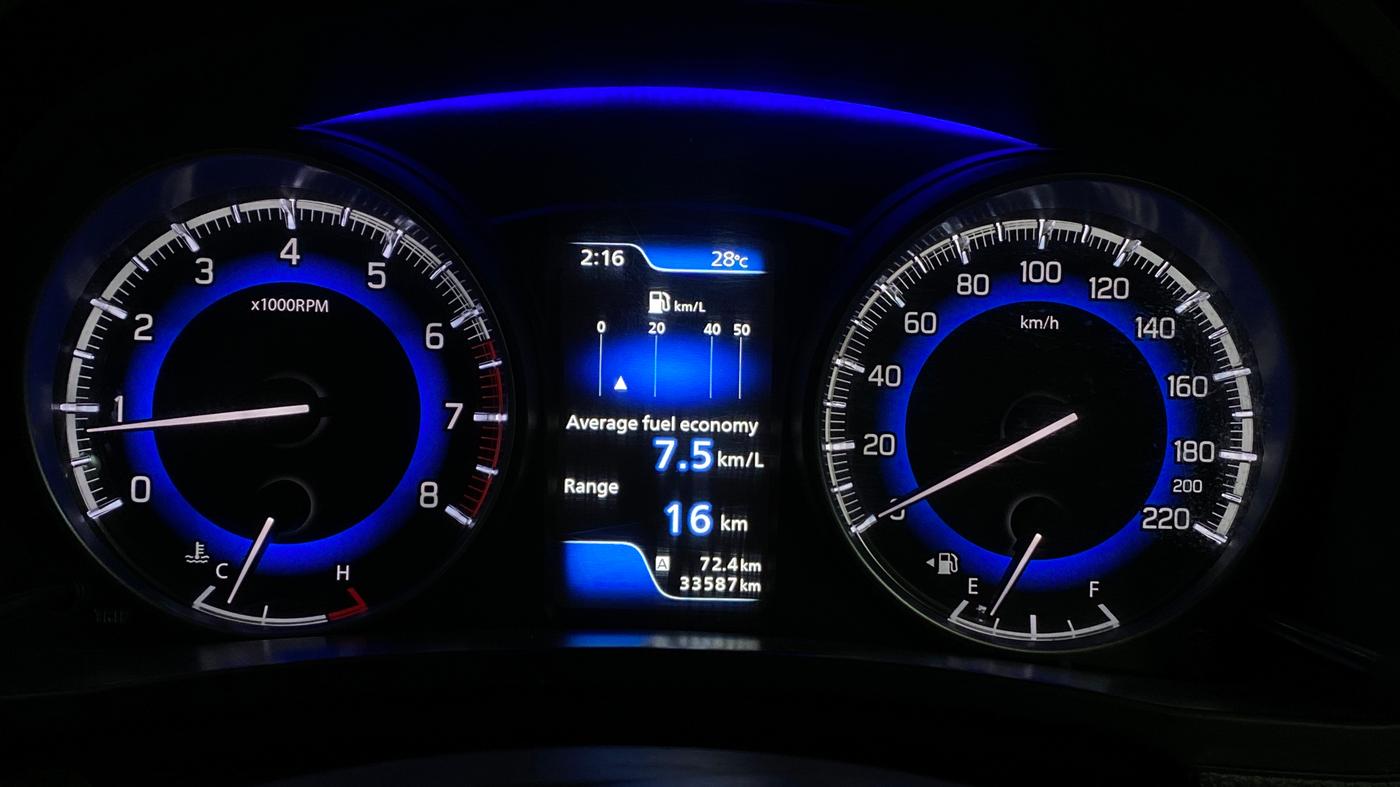 2017 Maruti Baleno ALPHA PETROL 1.2, Petrol, Manual, 33,581 km, Odometer Image
