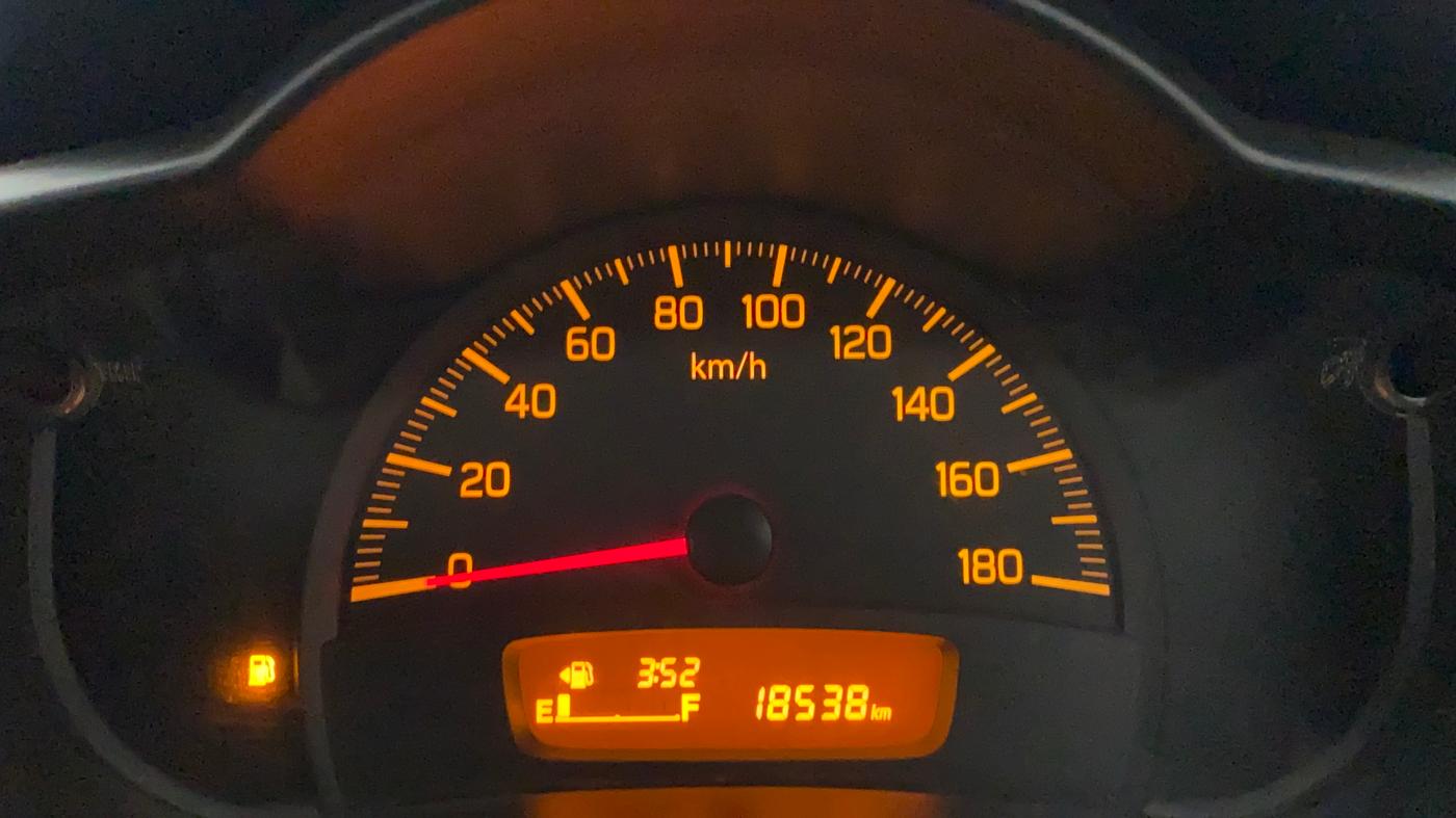 2015 Maruti Celerio VXI, Petrol, Manual, 18,670 km, Odometer Image