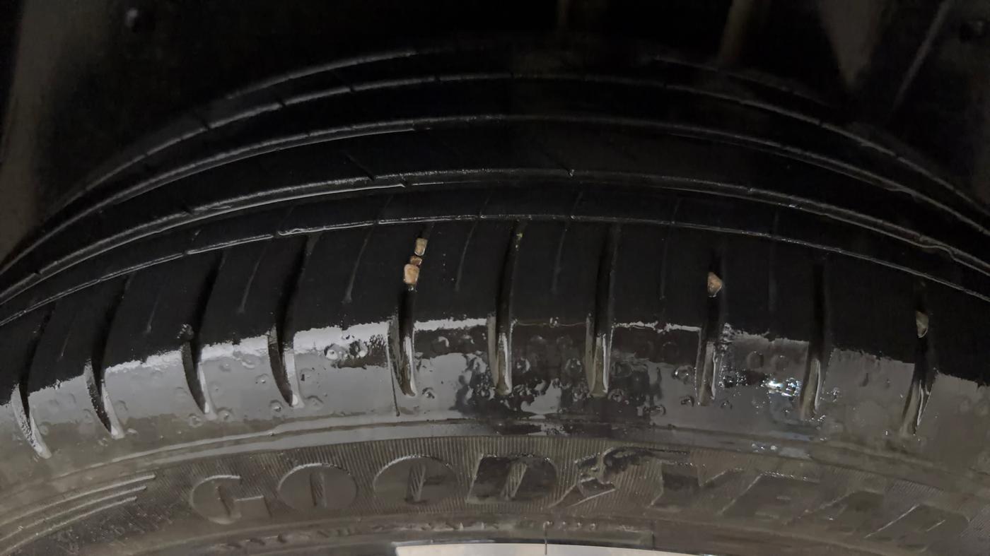 2023 MG HECTOR SHARP PRO 1.5 PETROL TURBO CVT PETROL, Petrol, Automatic, 38,456 km, Left Rear Tyre Tread