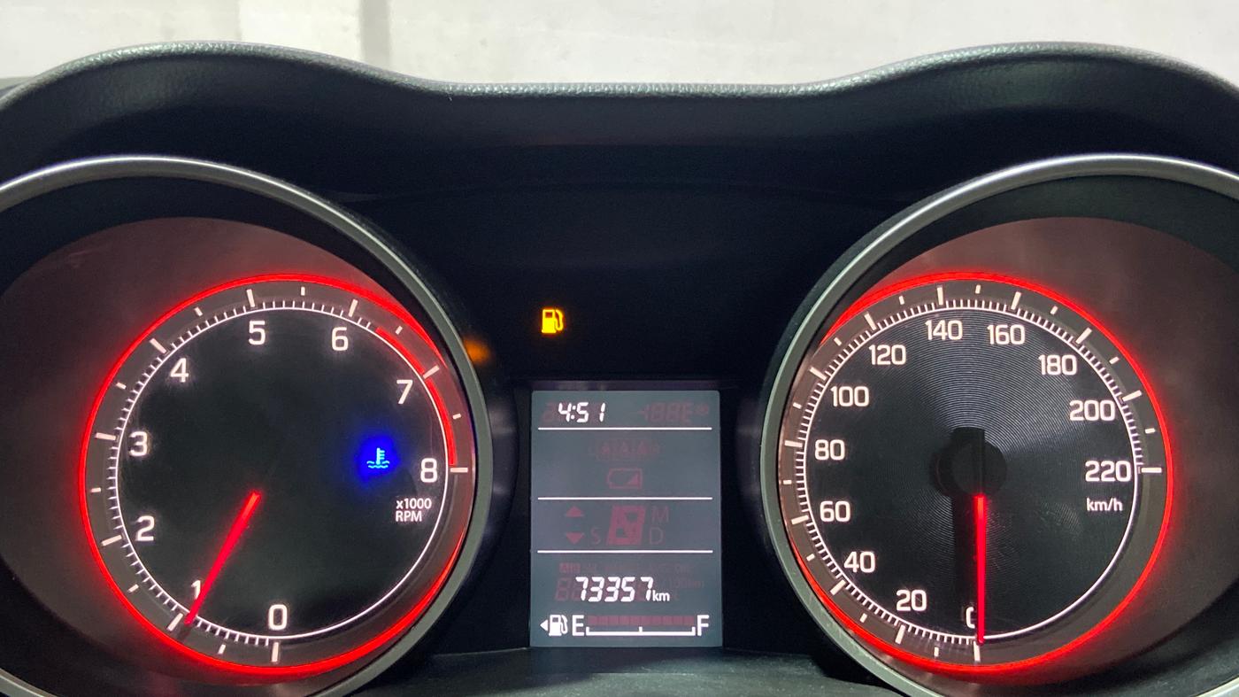 2018 Maruti Swift VXI, Petrol, Manual, 73,349 km, Odometer Image