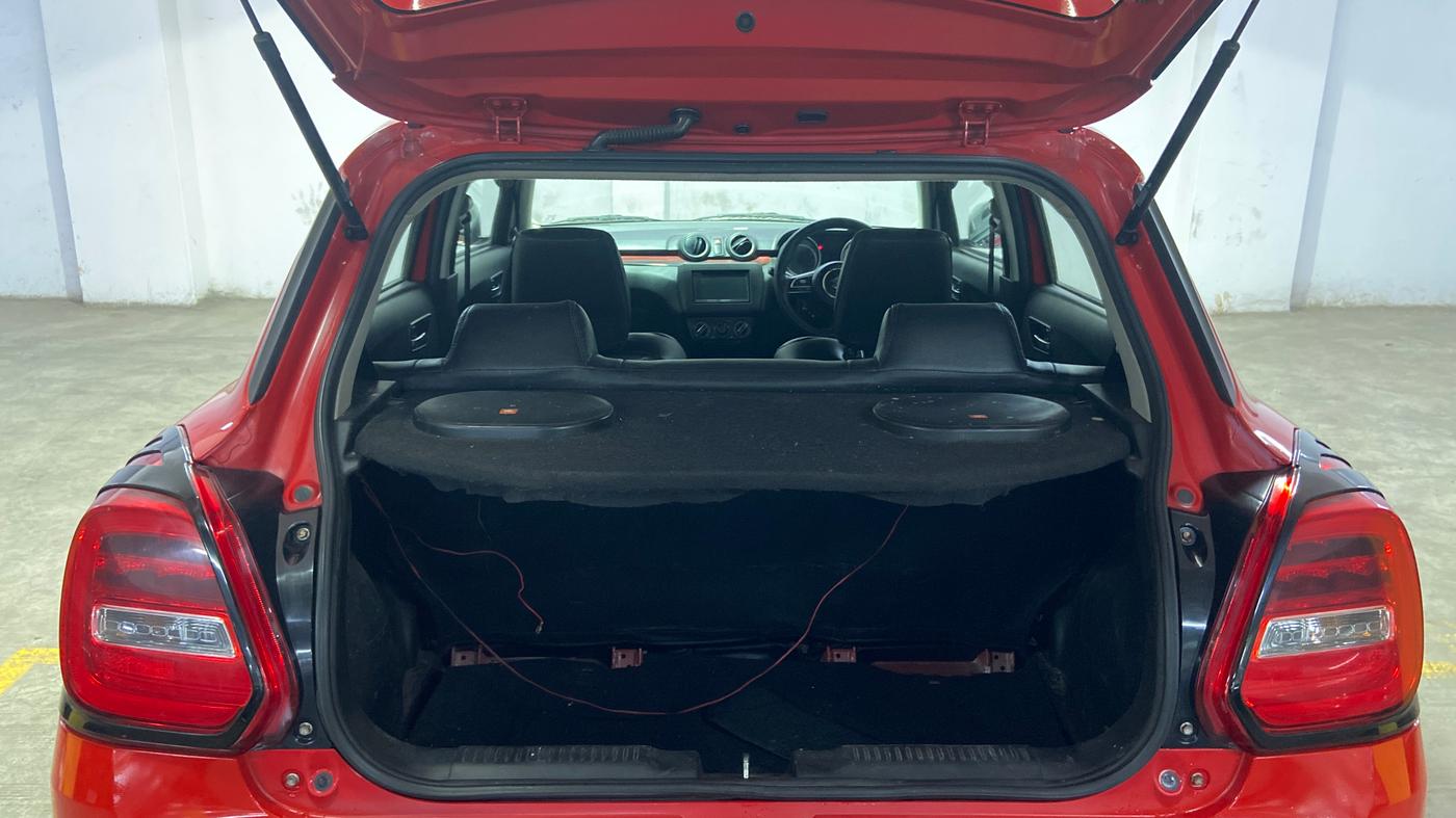 2018 Maruti Swift VXI, Petrol, Manual, 73,349 km, Boot Inside