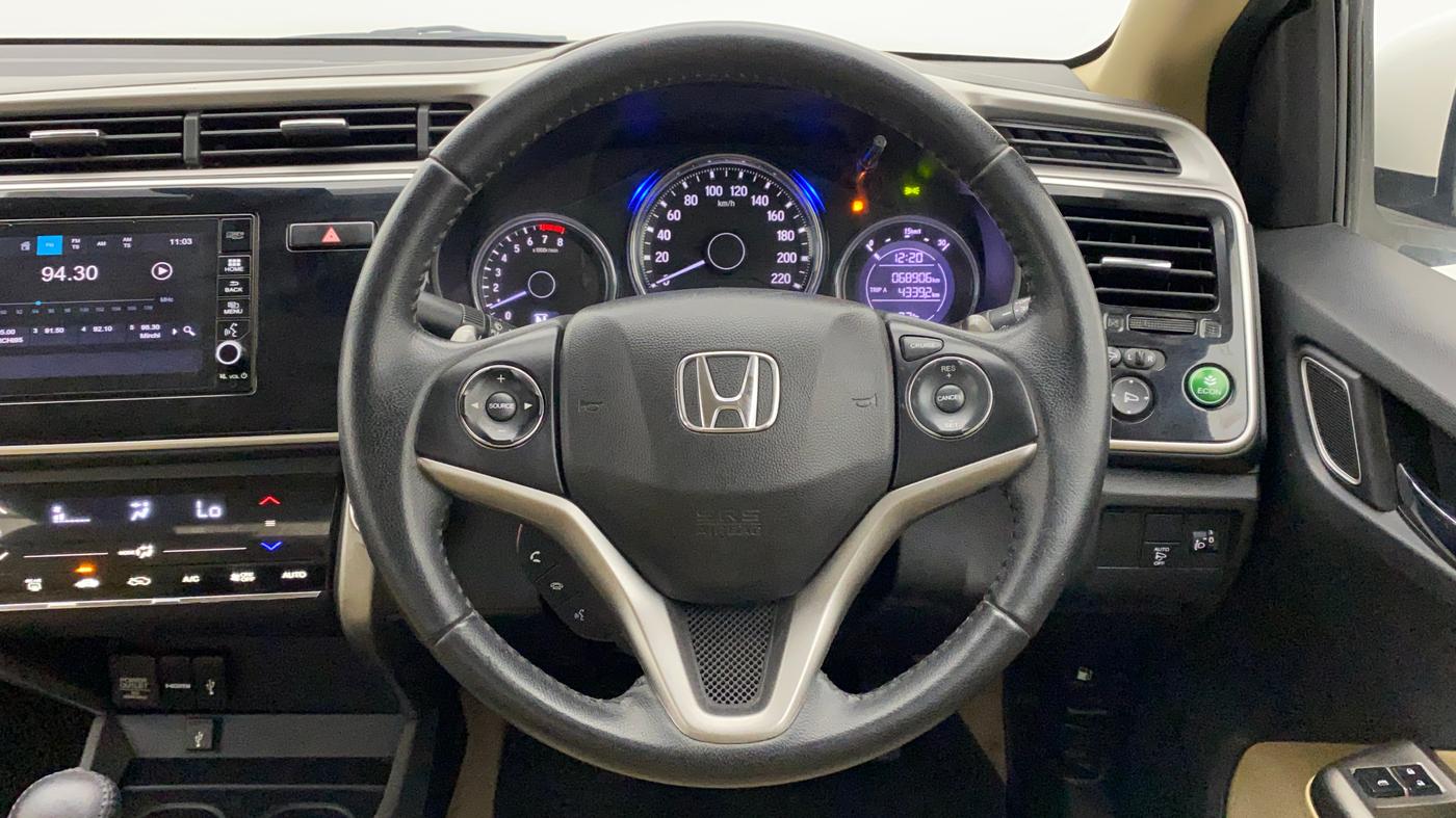 2018 Honda City 1.5L I-VTEC ZX CVT, Petrol, Automatic, 68,906 km, Steering Wheel Close Up