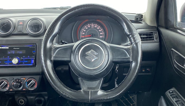 2019 Maruti Swift LXI, Petrol, Manual, 63,772 km, Steering Wheel Close Up