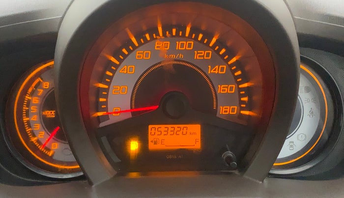 2013 Honda Brio S MT, Petrol, Manual, 53,285 km, Odometer Image