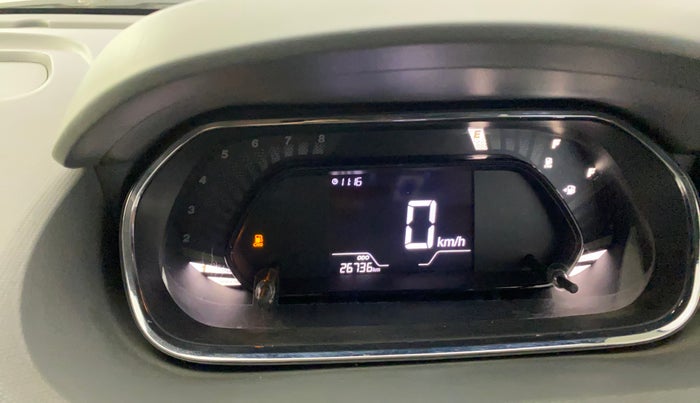 2022 Tata TIGOR XM CNG, CNG, Manual, 26,736 km, Odometer Image