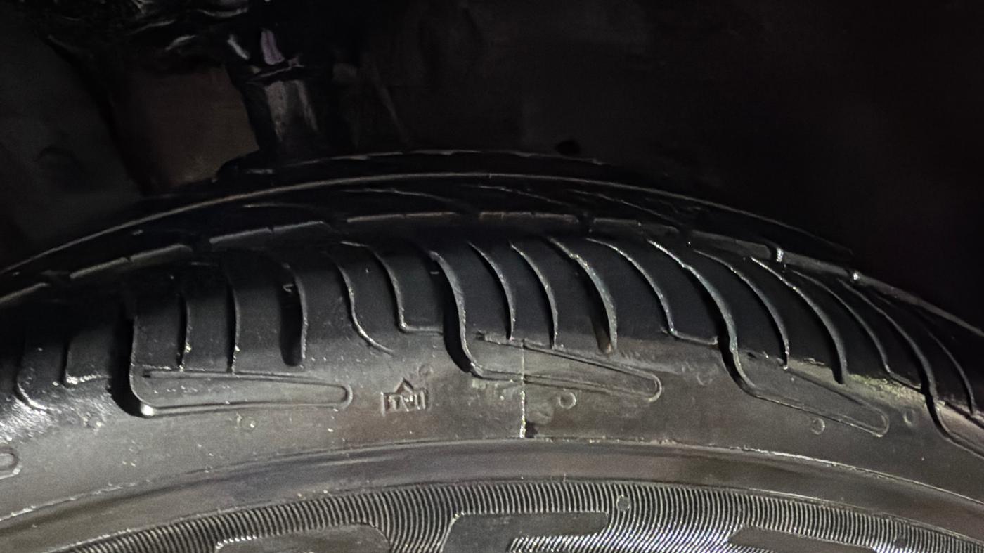 2019 Honda Amaze 1.2L I-VTEC V CVT, Petrol, Automatic, 56,907 km, Left Front Tyre Tread