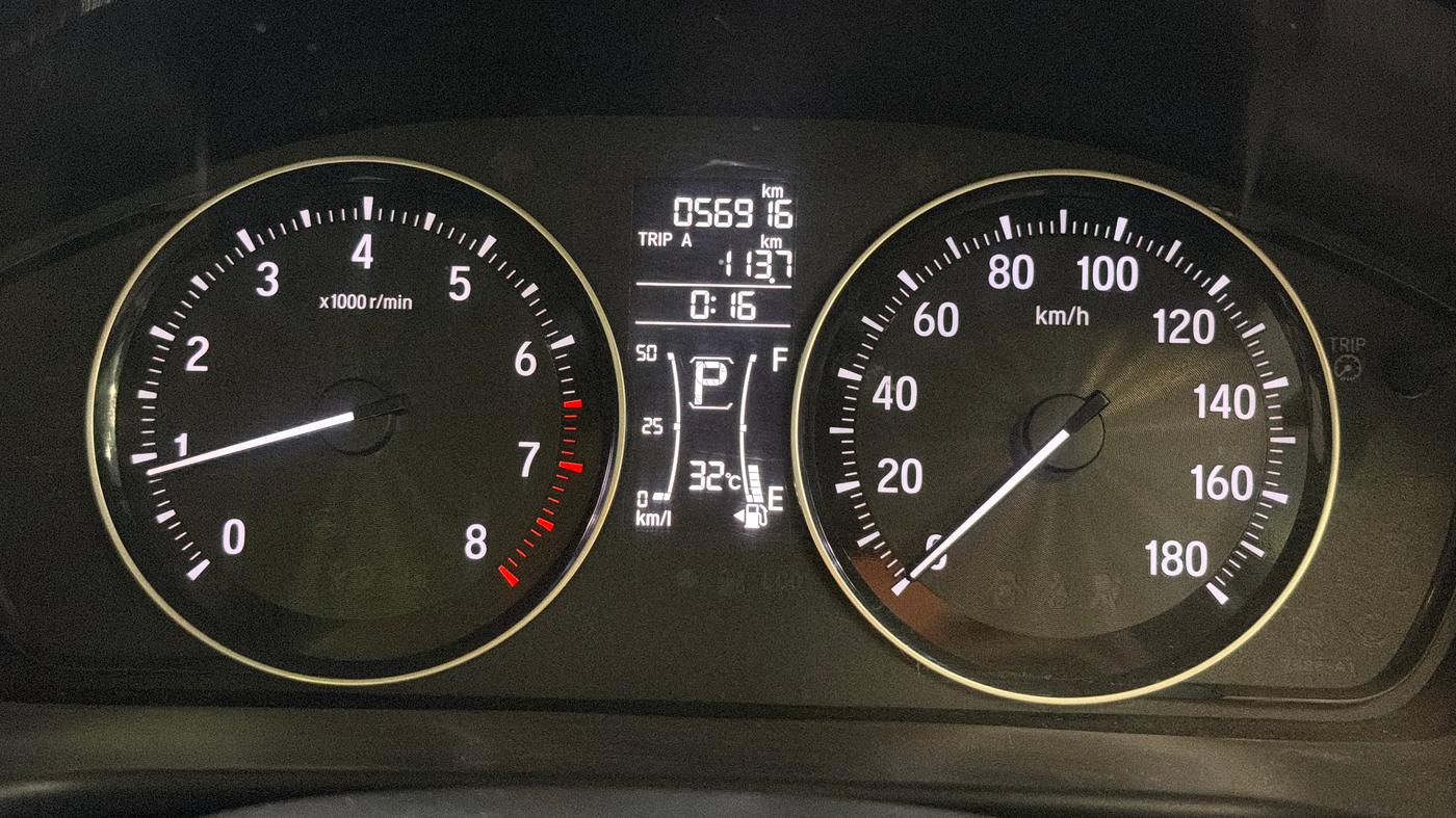 2019 Honda Amaze 1.2L I-VTEC V CVT, Petrol, Automatic, 56,907 km, Odometer Image