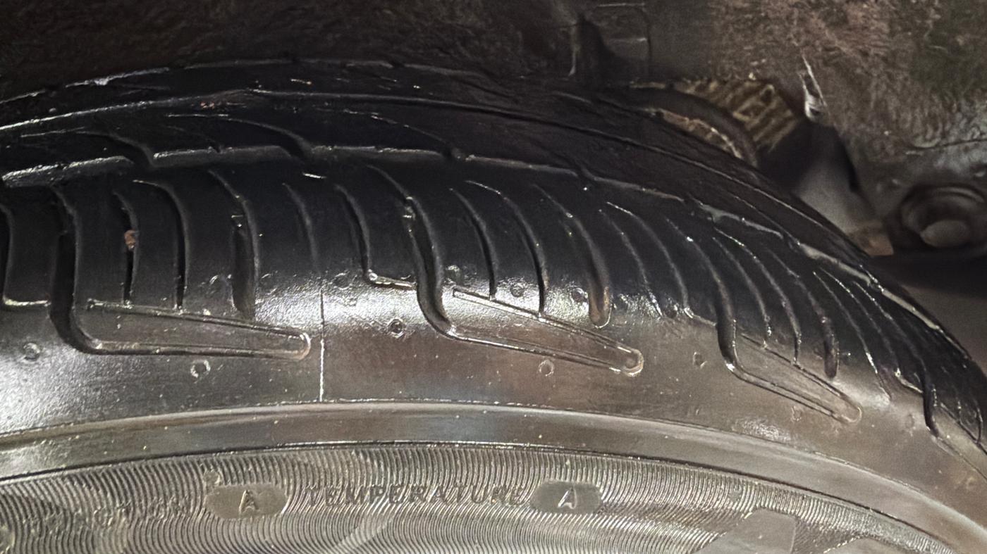 2019 Honda Amaze 1.2L I-VTEC V CVT, Petrol, Automatic, 56,907 km, Right Rear Tyre Tread