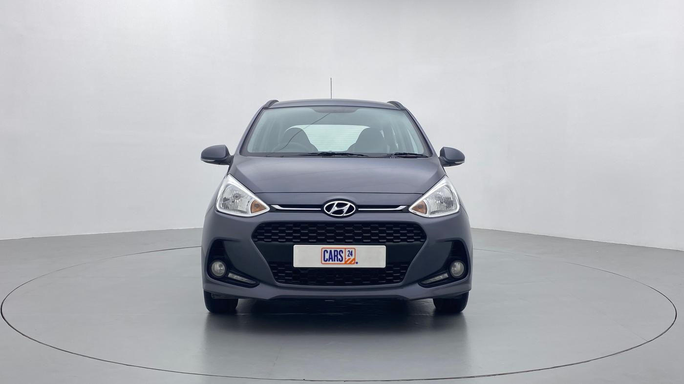 2019 Hyundai Grand i10 SPORTZ 1.2 KAPPA VTVT, Petrol, Manual, 3,745 km, Front View