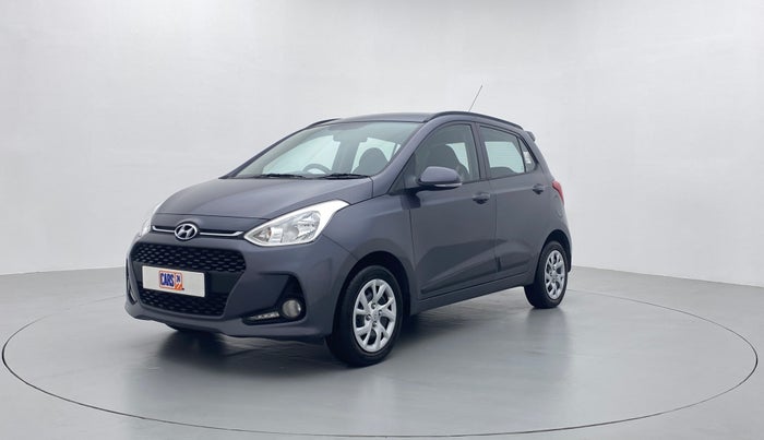 2019 Hyundai Grand i10 SPORTZ 1.2 KAPPA VTVT, Petrol, Manual, 3,745 km, Left Front Diagonal (45- Degree) View