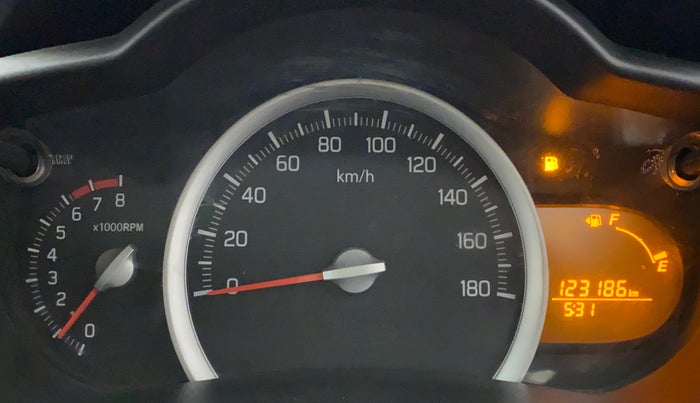 2016 Maruti Celerio ZXI, Petrol, Manual, 1,23,186 km, Odometer Image