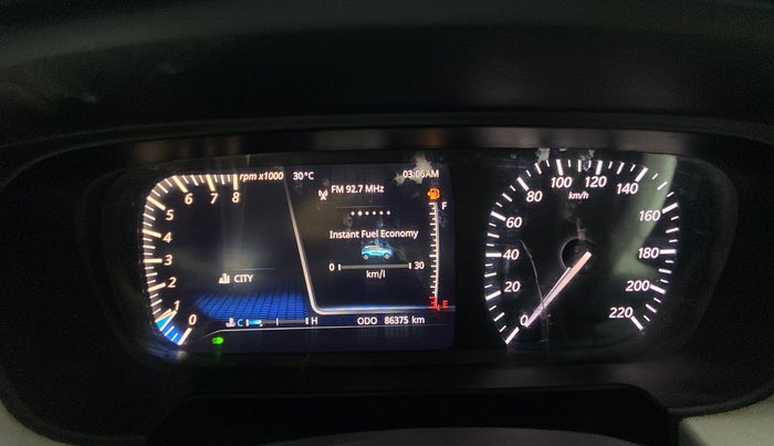 2022 Tata PUNCH CREATIVE  MT, Petrol, Manual, 86,375 km, Odometer Image
