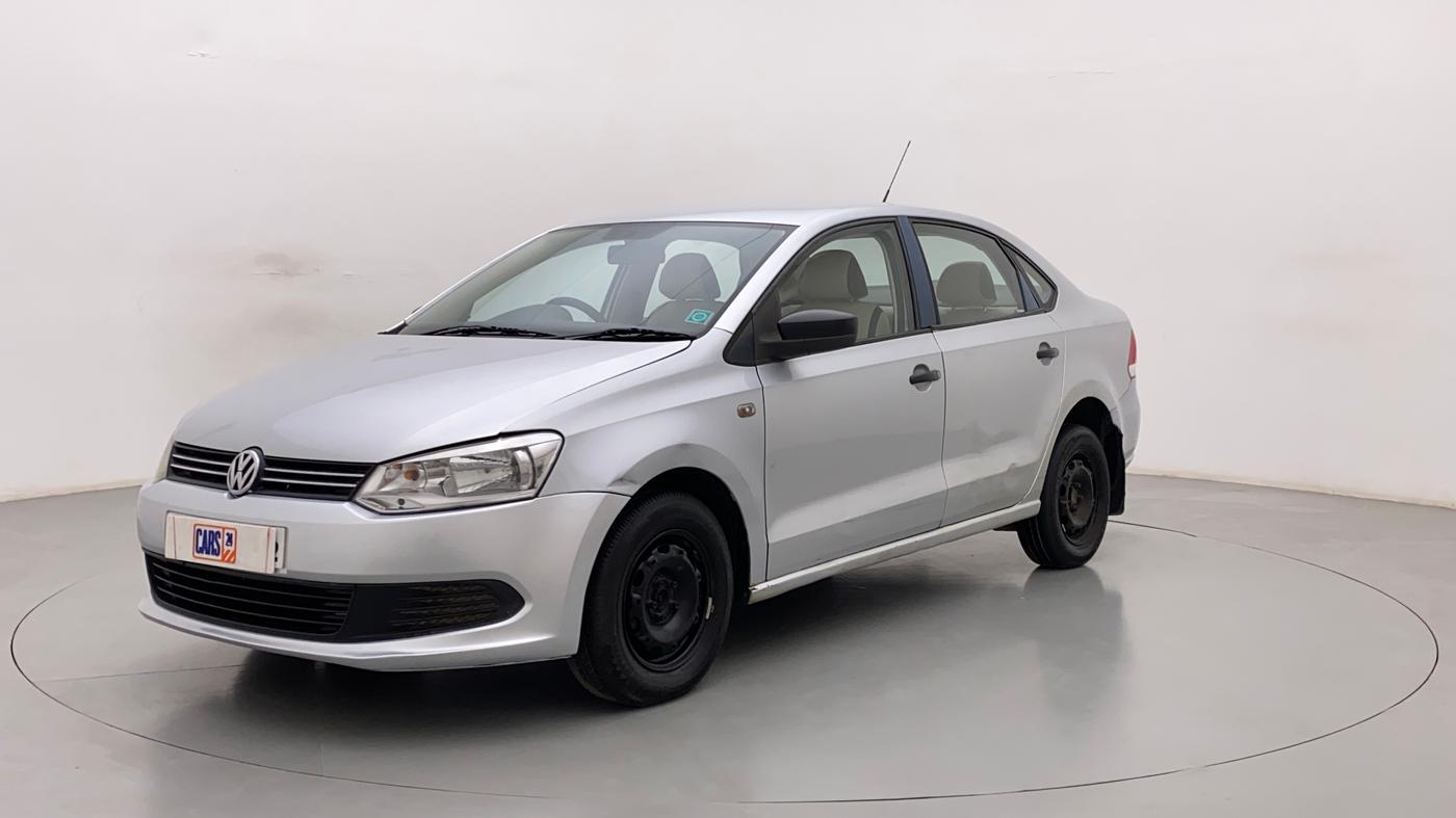 2012 Volkswagen Vento TRENDLINE 1.6, Petrol, Manual, 1,21,003 km, Left Front Diagonal