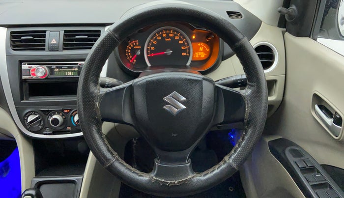 2015 Maruti Celerio VXI AGS, Petrol, Automatic, 42,388 km, Steering Wheel Close Up