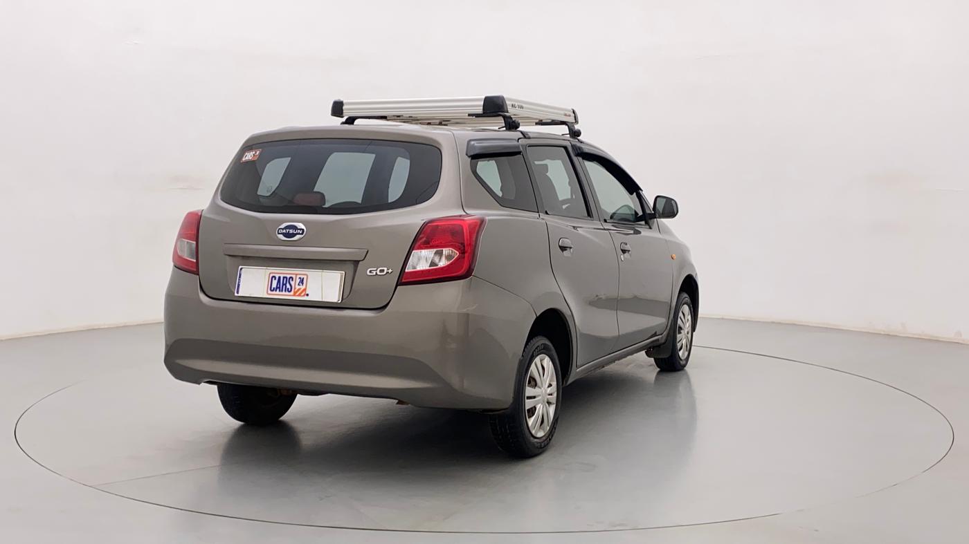 2016 Datsun Go Plus T, Petrol, Manual, 40,350 km, Right Back Diagonal